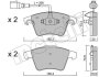 Комплект гальмівних колодок (дискових) Metelli 22-0552-2 (фото 1)