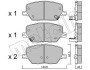 Комплект гальмівних колодок (дискових) Metelli 22-1001-0 (фото 1)