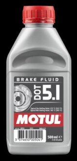 0.5л DOT 5.1 Brake Fluid Гальмівна рідина MOTUL 100950 (фото 1)