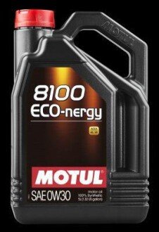 Олива моторна 8100 Eco-Nergy 0W-30, 5л. MOTUL 102794 (фото 1)