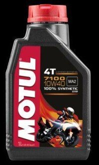 Олива моторна 7100 4T 10W-40, 1л. MOTUL 104091