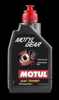 Олива трансмісійна Motylgear 75W-80, 1л. MOTUL 105782