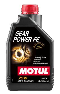 Трансмісійна 100% синтетична рідина Gear Power FE SAE 75W, 1 л MOTUL 111148