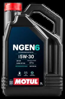 5л NGEN 6 5W-30 Олива синтетична SP, GF-6A MOTUL 113112