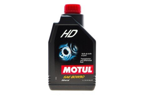 Трансмиссионное масло HD GL-4 / 5 80W-90 минеральное 1 л MOTUL 317501