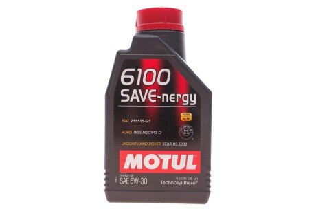 Масло моторное 6100 Save-Nergy 5W-30 (1 л) MOTUL 812411