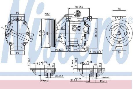 Компресор кондиціонера First Fit NISSENS 890323