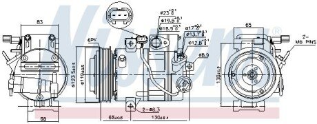 Компресор кондиціонера First Fit NISSENS 890687