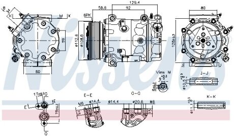 Компресор кондиціонера First Fit NISSENS 890780