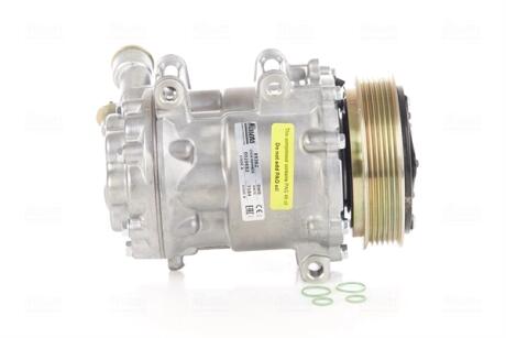 CITROEN Компресор кондиціонера C5 II 2.0, 2.2 04-, C5 III 2.0, 2.2 08- NISSENS 89362