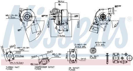 Турбокомпресор NISSENS 93037