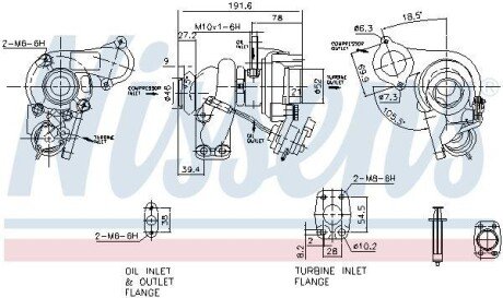 Турбокомпресор First Fit NISSENS 93232