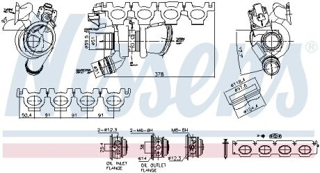 Турбокомпресор First Fit NISSENS 93344