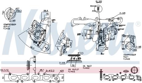 Турбокомпресор First Fit NISSENS 93512