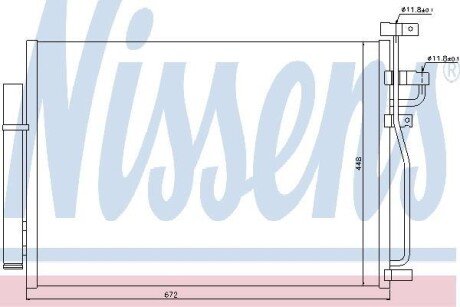 Конденсатор без хладогену NISSENS 940010