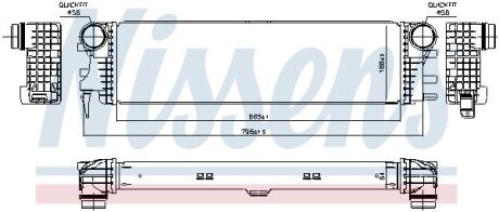 Інтеркулер NISSENS 96017