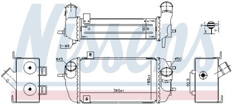 Інтеркулер NISSENS 961492