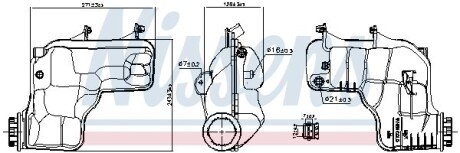 Бачок компенсаційний First Fit NISSENS 996166