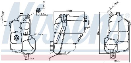 Бачок компенсаційний First Fit NISSENS 996176