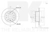 Диск гальмівний невентильований NK 314307 (фото 3)