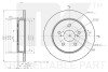 Диск гальмівний невентильований NK 3145181 (фото 1)