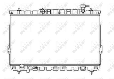 Радіатор охолодження NRF 53357
