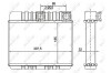 Радіатор обігріву салона NRF 54277 (фото 5)