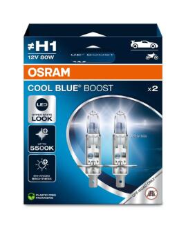 Автолампа H1 12V 80W (к/т 2 шт) OSRAM 62150CBB-2HB