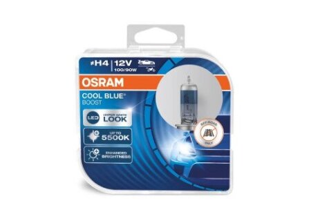 Лампа H4 12V 100/90W P43t Duo OSRAM 62193CBBHCB