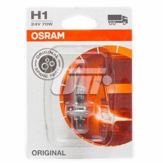 Автолампа (H1 24V 70W P14,5S) OSRAM 64155-01B (фото 1)