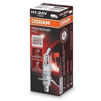 Автолампа 24V, 70W, P14.5s, H1 OSRAM 64155TSP