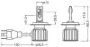 Комплект світлодіодних автоламп OSRAM 64193DWBRT2HFB (фото 3)