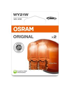 Автолампа WY21W 12V WX3X16D OSRAM 7504-2BL