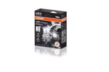 Комплект автоламп LED HB3/H10/HIR1 12V 19W 6000K P20D OSRAM 9005DWBRT-2HFB