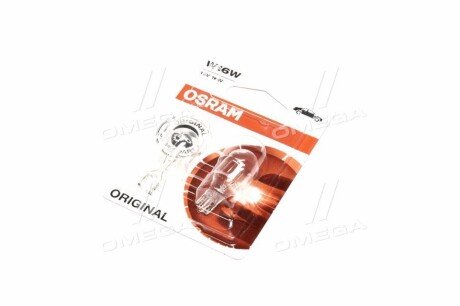 Автолампа Original W16W W2,1x9,5d 16 W прозрачная OSRAM 92102B