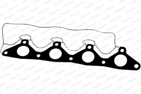 Прокладка колектора двигуна металева Payen JD5751