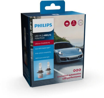 Комплект світлодіодних автоламп PHILIPS 11005U92X2