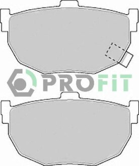 Колодки гальмівні дискові PROFIT 5000-0638 (фото 1)