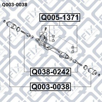 Пильовик рульової рейки Q-fix Q0030038