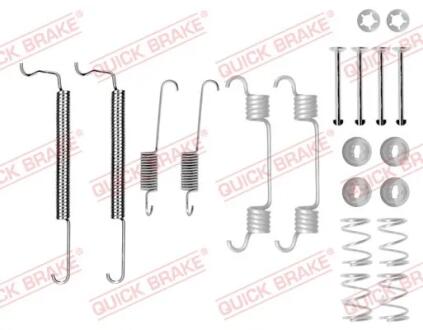 Комплект пружинок колодок стояночного гальма QUICK BRAKE 105-0849