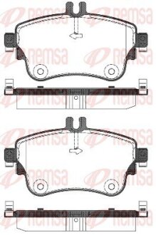 DB Тормозн.колодки передн.A-class W176,B-class W242,246 11- REMSA 1487.08