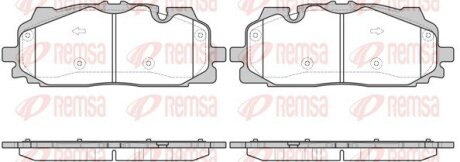 Колодки гальмівні дискові REMSA 1667.00