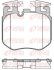 BMW Колодки гальмівні передні 3 G21/81,5 G30,6,7 G11,8,X3 G01,x4 G02,X5 G05,X6 G06 REMSA 1690.00 (фото 1)