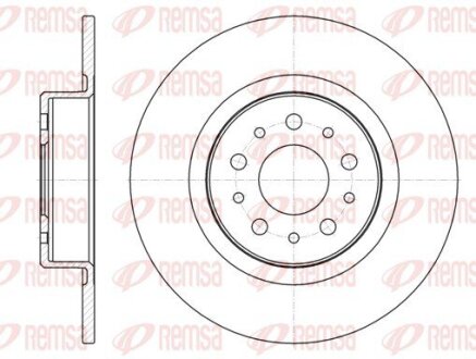 FIAT диск гальмівний задн. Alfa Romeo 156 REMSA 6968.00