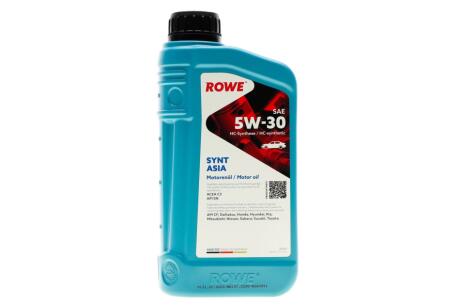 Олива моторна HIGHTEC SYNT RS ASIA 5W-30 (1L) ROWE 20245-0010-99