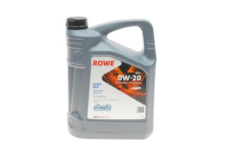 Олива моторна HIGHTEC SYNT RSV SAE 0W-20 (5 L) ROWE 20260-0050-99