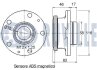 FIAT підшипник задньої маточини з датчиком ABS Alfa Romeo 156 97- RUVILLE 220723 (фото 2)