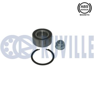 SKF FIAT підшипник передній маточини ABS Stilo 01-, Bravo 07-, Doblo 10-. RUVILLE 220952