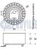 RENAULT Ролик натяжной Laguna,Clio,Megane 1.6 RUVILLE 541758 (фото 2)