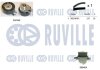 RUVILLE VW К-кт ГРМ (помпа+ремінь+ ролик натягу) SEAT SKODA 5500461